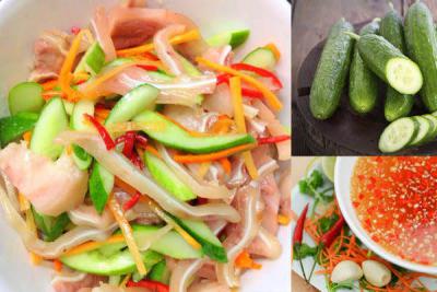3 món nộm ngon làm từ tai heo cực lôi cuốn