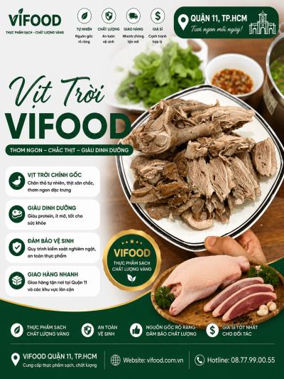 Cửa Hàng Bán Vịt Trời Thịt Quận 11 TP.HCM – Nguồn Hàng Chất Lượng, Giá Sỉ Tốt 
