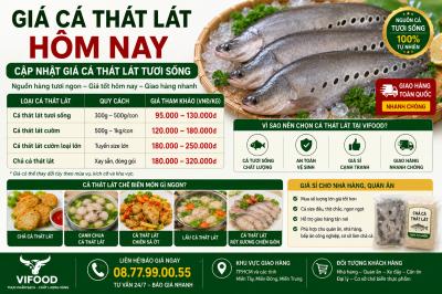 Giá Cá Thát Lát Hôm Nay Bao Nhiêu 1kg? Cập Nhật Mới Nhất 