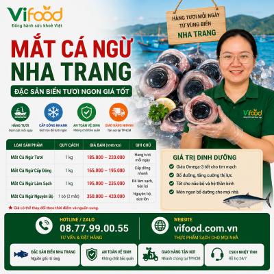 Mắt Cá Ngừ Nha Trang – Đặc Sản Biển Tươi Ngon Giá Tốt