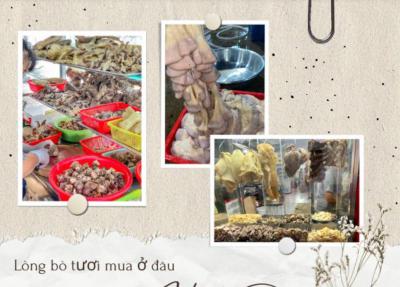 Mua lòng bò ở đâu hà nội