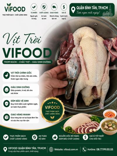 Vịt Trời Giá Sỉ Quận Bình Tân TP.HCM – Nguồn Cung Chất Lượng Cho Nhà Hàng, Quán Ăn 