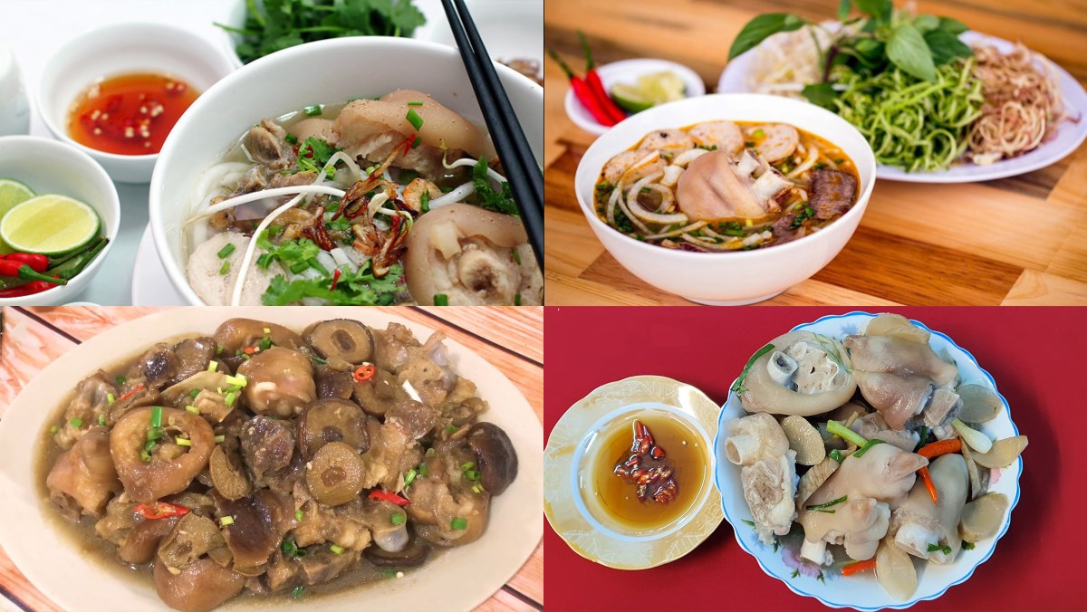 Chân giò (giò heo) làm gì ngon? Tổng hợp 30 món ăn từ chân giò đơn giản