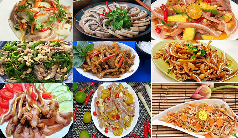 10 món ngon từ tai heo dai giòn sần sật, dễ làm tại nhà