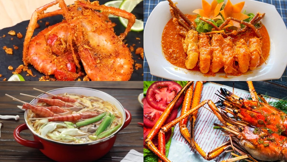 Món ngon từ tôm càng xanh