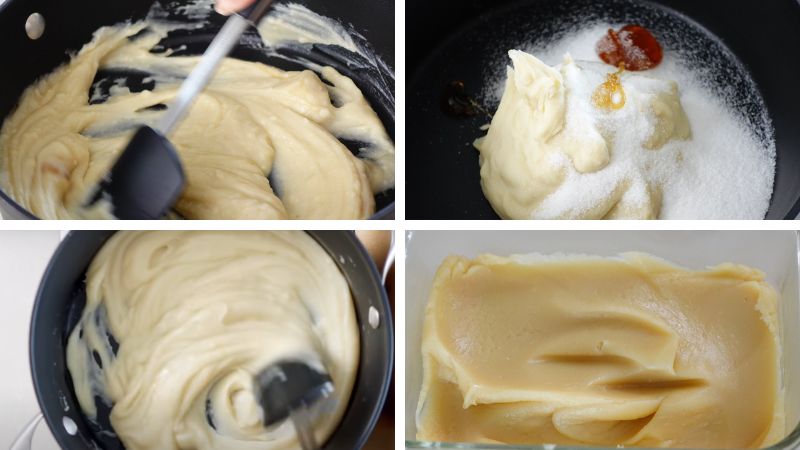 Nấu nhân bánh Nấu nhân bánh